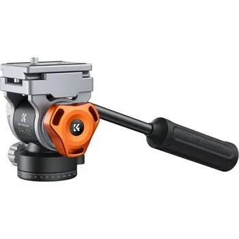 Selfie tyč Stativová hlava pro držák kamery Hydraulická páka Plynulé ovládání náklonu a otáčení pro Nikon Canon Leica Sony