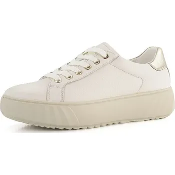 Dámská obuv Ara širší polobotky na platformě Monaco Cream/Platin 12-46523-17 - 38 | P684051