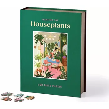 Puzzle Galison puzzle Pokojovky a jejich nároky na světlo 500 dílků