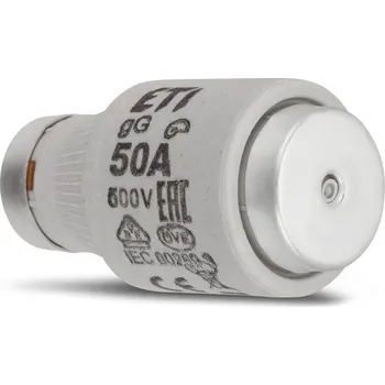 REV 0515123777 Diazed, 50A pomalá pojistka (gL), 5 kusů, 500 V AC, šedá