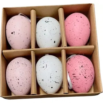 Velikonoční dekorace Velikonoční vajíčka ps3099 (plastové kraslice)