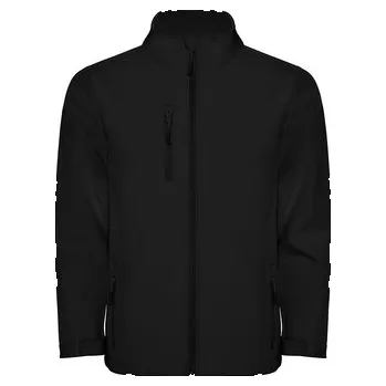 Dámská softshellová bunda Pánská bunda Nebraska, černá, Velikost XL