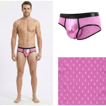 Slipy Síťované slipy Manview růžové Velikost: XL Metalická přední část