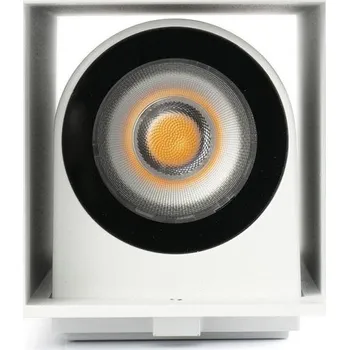 Venkovní osvětlení KOV 2L nástěnné svítidlo hranaté, bílá 2700K 34°/34° - FARO