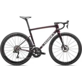 Silniční kolo Specialized S-Works Tarmac SL8 Di2 - gloss solidity/red to black pearl/metallic white silver 56 2026, 28" 2026, 28"