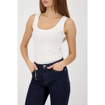 Dámské tričko Top Monari 410371 bílá basic Velikost: 42