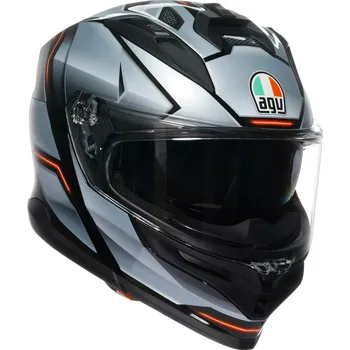 Auto-moto AGV přilba K-7 Jaeger black/silver - M