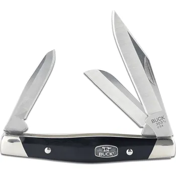 kapesní nůž Buck Cadet®, Černá/Nikl Stříbro BU-0303BKS1