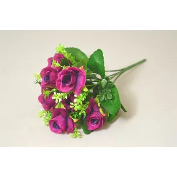 umělá květina Kytice růží 29 cm