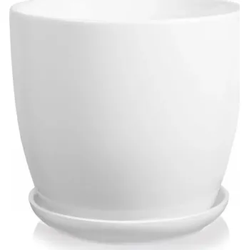 Květináč Keramický Květináč Polnix 02.449.17 17x17 cm bílý