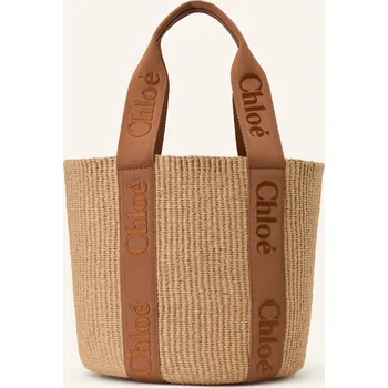 Chloé Dámská Nákupní Taška Woody, dusty tan, one size