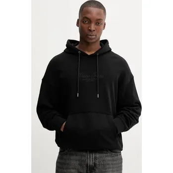 Pánská mikina Bavlněná mikina Guess Jeans M5YQ16.KCPR1 černá 99X, vel. XXL