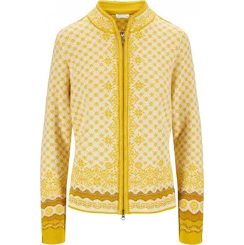 Dámský svetr Dámský Merino svetr Solfrid Dale of Norway Žlutá M