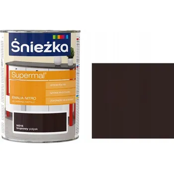 Lak na dřevo Nitro email na dřevo Śnieżka 0,8 l béžová lesklá