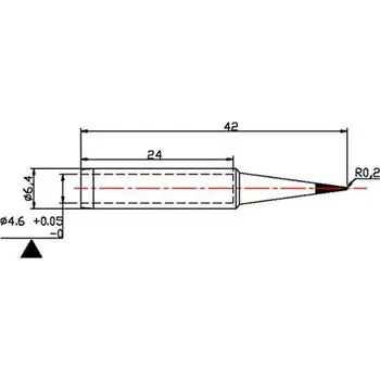 Páječka Hrot N9-16 (ZD-8922,ZD-8936,ZD-8951,ZD-8919,ZD-8917B,ZD-8903,ZD-8988D-N)
