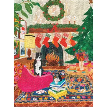 Puzzle Puzzle Přátelé u Krbu 1000 Dílů