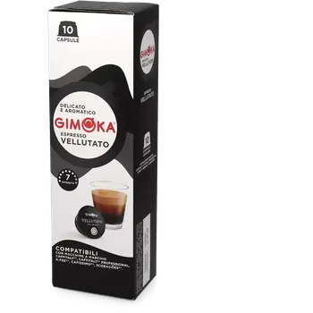 Nápoj Gimoka | Vellutato - Počet kapslí pro Caffitaly: 10