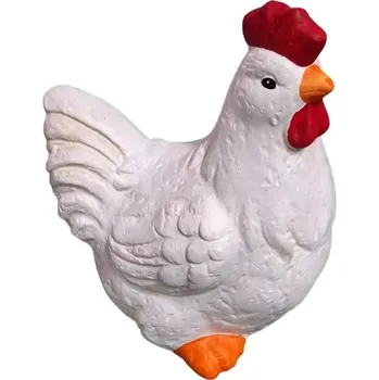 Velikonoční dekorace China slepice bílá