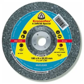 Brusný kotouč Klingspor konvexní ocelový brusný kotouč 125x6x22mm A24 N Supra - 45072