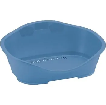 Pelíšek pro psa Stefanplast Sleeper 2, 68,5 × 49 × 27,5 cm, plast, modré