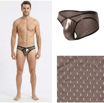 Slipy Síťované nízké slipy Manview hnědé Velikost: L Metalická přední část