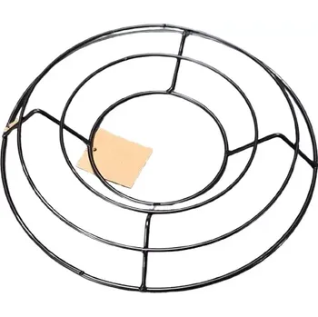 Věnec Věnec korpus černý kov (podklad na věnec)
