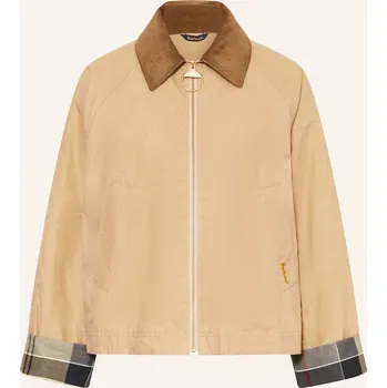 Dámský kabát Barbour Dámská Bunda Catlin, béžová / koňaková / tmavě šedá, 38