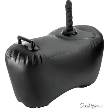 Erotický stroj Nafukovací sedátko s dildem Body Dock Inflatable Love Seat