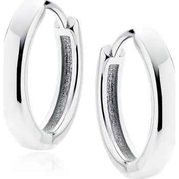 Náušnice Stříbrné kruhy 13 mm Ag 925/1000