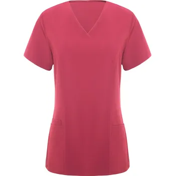 Dámská halenka Dámská pracovní blůza Ferox, Roly Barva: 63-malinová, Velikost: L