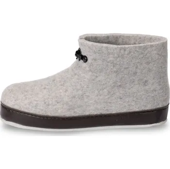 Dámská obuv Plstěné kotníkové termo válenky Tova Haus Šedá 36