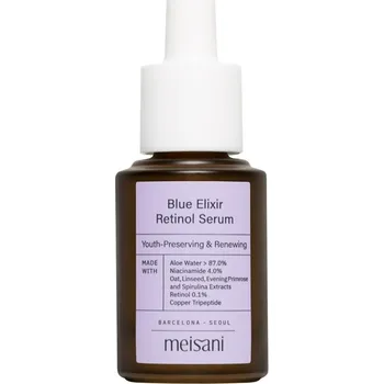 Pleťové sérum Meisani Blue Elixir Retinol Serum - Sérum pro zralou, mastnou nebo problematickou pleť 15 ml
