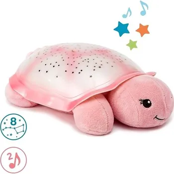 Dětské svítidlo Cloud b Twinkling Twilight Turtle Želva růžová