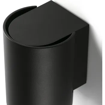 Venkovní osvětlení KOV 1L nástěnné svítidlo kulaté, černá 3000K 23° - FARO