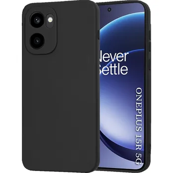Pouzdro na mobilní telefon Techsuit SoftFlex pro OnePlus 15R – černá