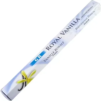 Vonná tyčinka GR Royal Vanilla - Vanilka indické vonné tyčinky 20 ks
