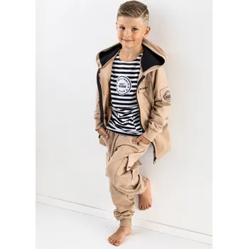 ANDY Boom Tepláky jogger KARGO mocca Velikost děti: 134