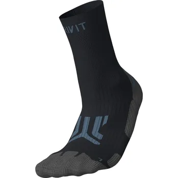 Dámské ponožky CRIVIT Dámské / Pánské trekingové ponožky (tmavě modrá / šedá, 45/46)