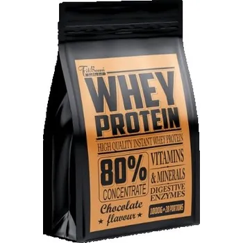 Protein FitBoom Whey Protein 80 % 1000 g - karamel/lotus + Sleva 3 % pro registrované