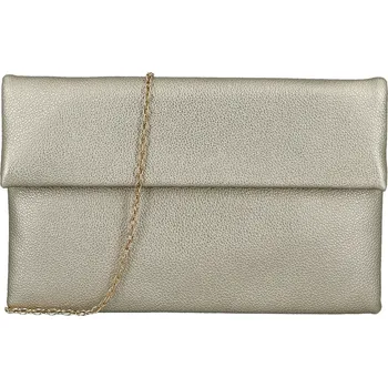 Kabelka Módní dámská koženková plesová kabelka Trifa, zlatá