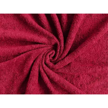 Prostěradlo Prostěradlo Froté lux vínová