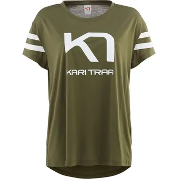 Dámská móda Dámské tričko Kari Traa Vilde Zelená L