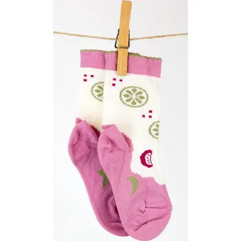 Kojenecké oblečení Loana Kojenecké ponožky s aloe vera vel. 15/17 Růžové citronky