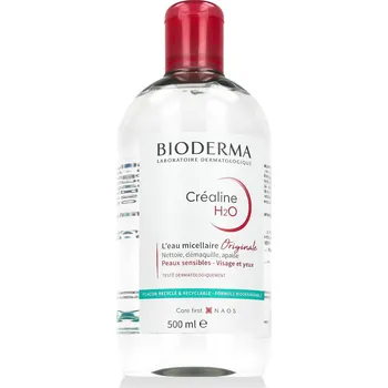 Odličovač Bioderma Creáline H2O čisticí odličovací micelární voda 500 ml