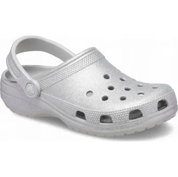 Dámské pantofle Dámské boty Chodaki Nazouváky Crocs Classic Glitter 205942 Clog 41-42