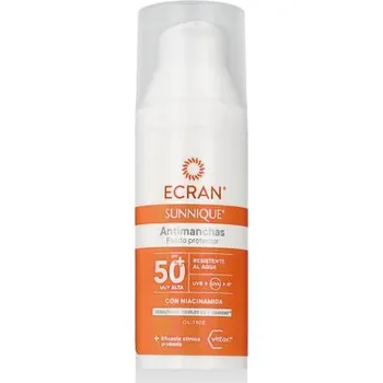 Přípravek na opalování Ecran Sunnique Anti-Dark Spots Protective Fluid SPF50+ hydratační ochranný fluid 50 ml unisex