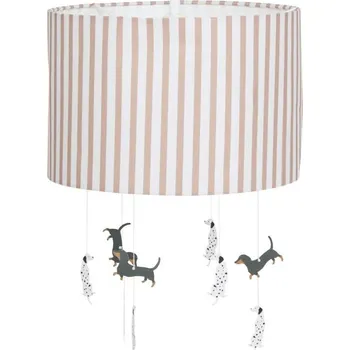 Dětské svítidlo Atmosphera - Dětský lustr na lanku SCOTT 1xE27/40W/230V pejskové