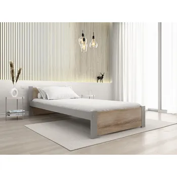Postel AKCE Postel IKAROS 90 x 200 cm, dub sonoma/šedá II. jakost
