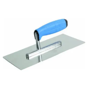 Zednické hladítko AWTools PROFI kovové hladítko 270mm gumová rukojeť na hliníkové noze AW30206