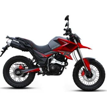 malá motorka Sunway Motocykl Enduro Hyper 125cc 4t Barton Motors Červená S kufry Barva: Oranžová, Provedení: Bez kufrů